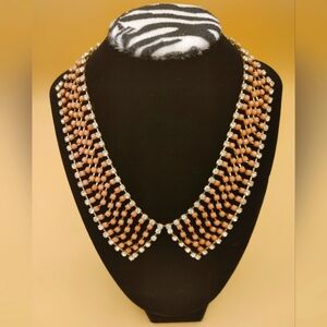 Necklace Net Collar Statement Necklace